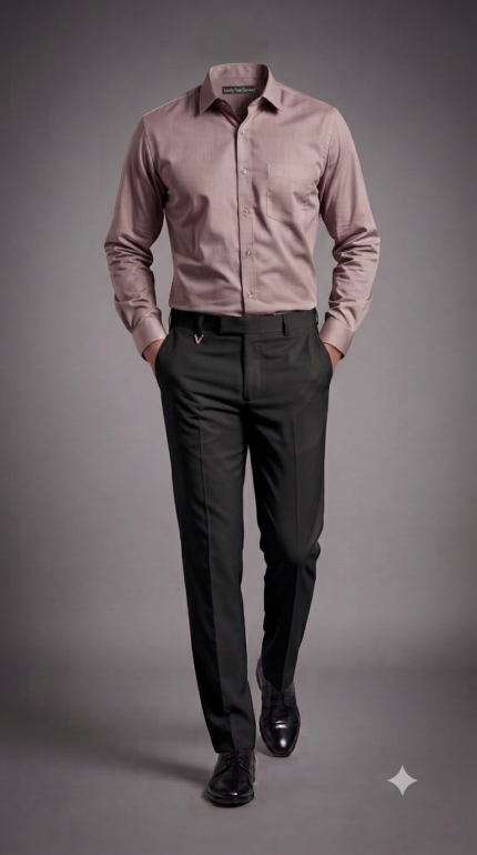 Dusty Mauve + Jet Black